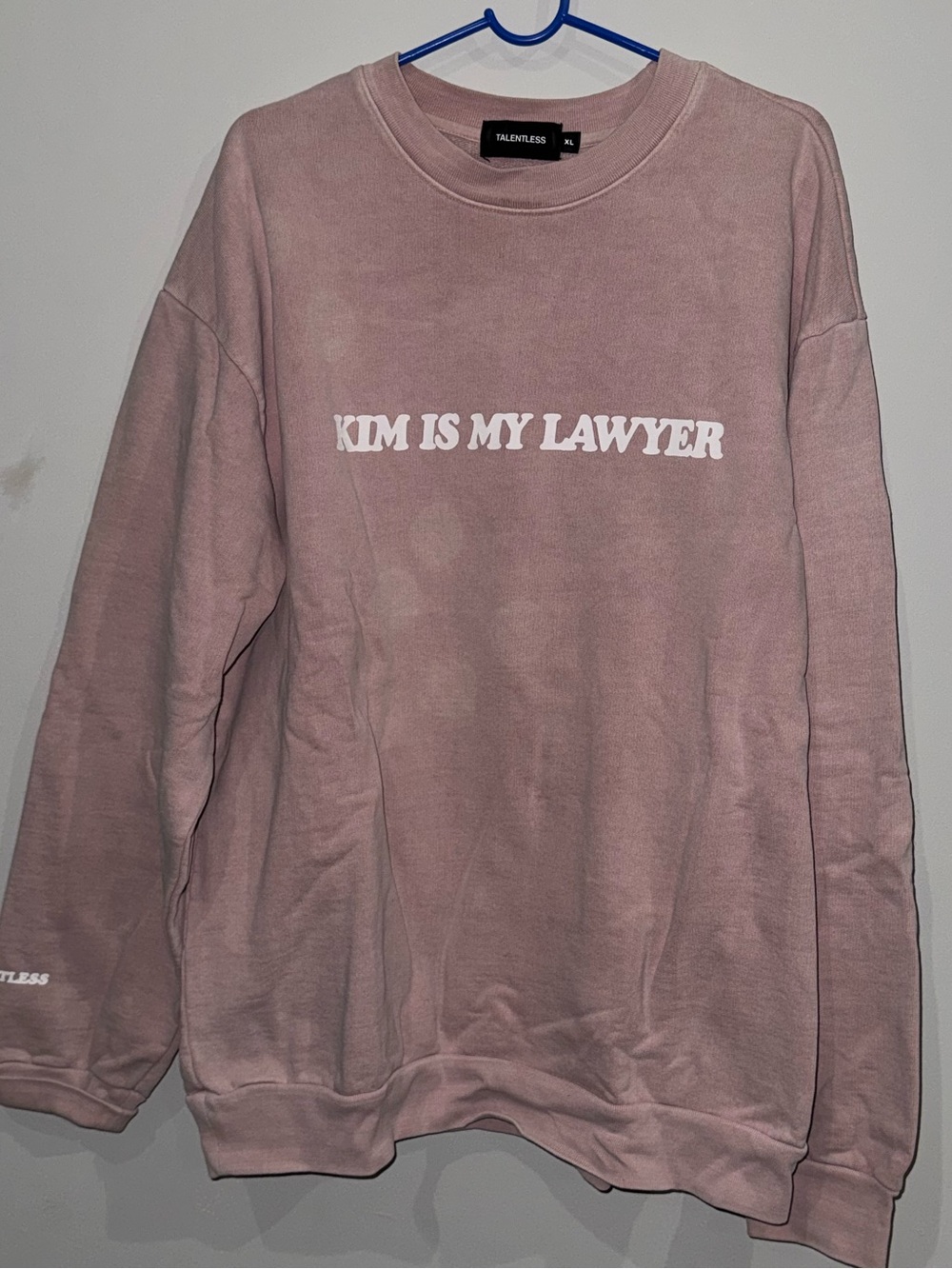 Talentless ‘Kim is My Lawyer’ Sweatshirt